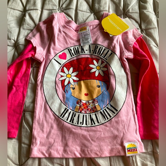 Girls Harajuku long sleeve shirt - Picture 1 of 5
